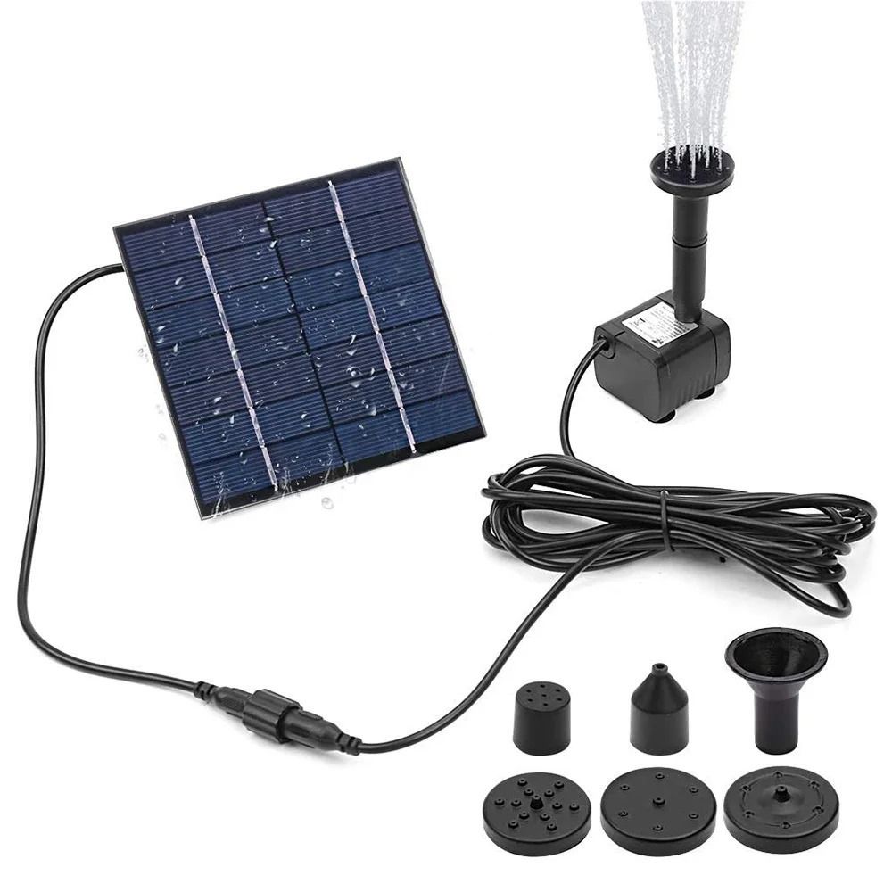 Solar Pool Pump Kit - 1.4W 미니 태양열 분수 펌프 전원