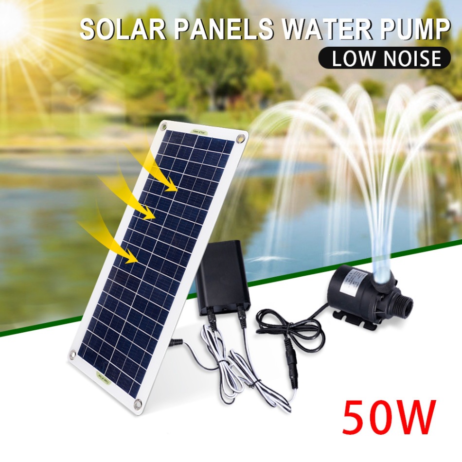 Solar Pool Pump Kit - 50W 태양광 워터 펌프 세트 저소음