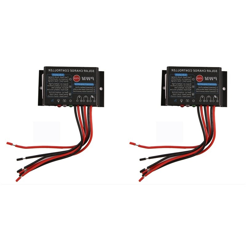 Pwm Charge Controller - T24C 2X 10A 12V IP67 방수
