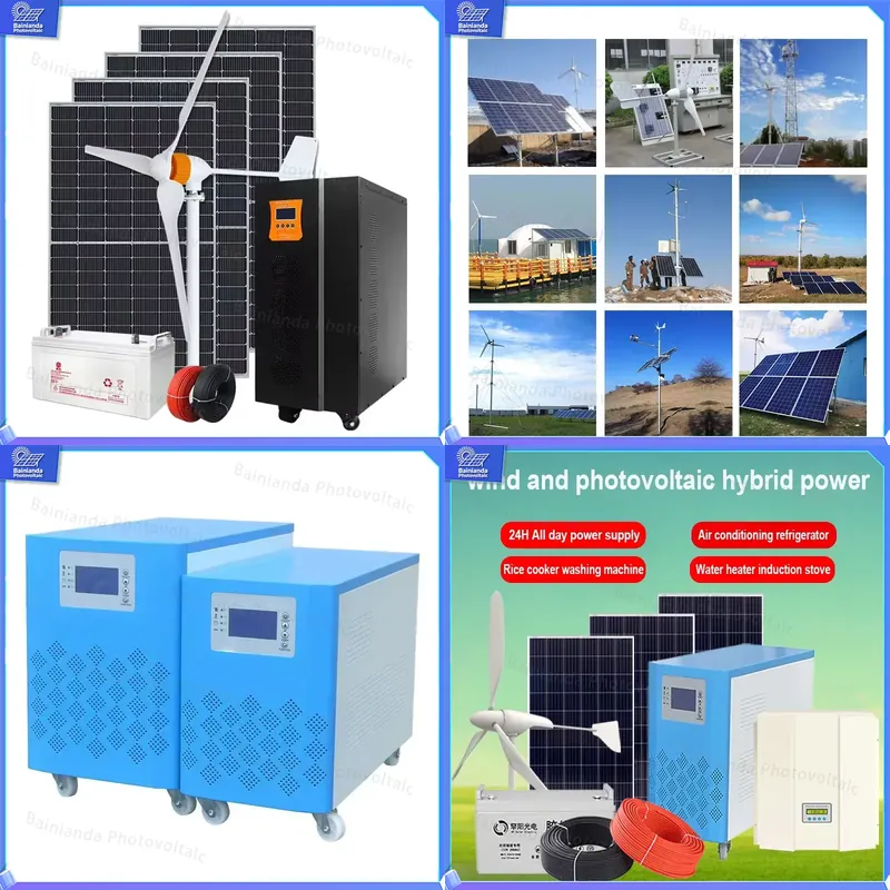 3KW 5KW 8KW 하이브리드 풍력 태양광 발전 시스 - Renewable Energy Kit 리뷰 및 가격