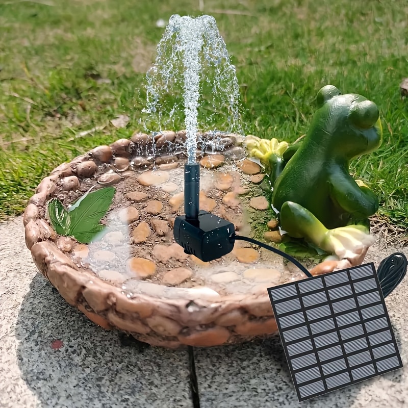 6개의 노즐이 있는 태양 분수 - 새 목욕, 수영장,  - Solar Pool Pump Kit 리뷰 및 가격