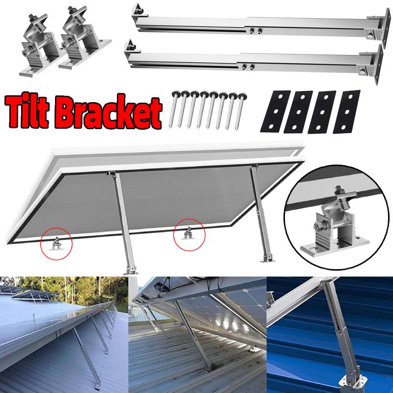 광전지 틸트 브래킷 조정 가능한 태양광 패널 마운트 랙 - Solar Panel Tilt Mount 리뷰 및 가격