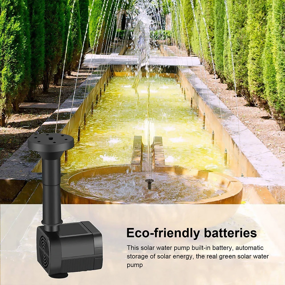 태양열 워터 펌프 분수 펌프, 6 노즐 수족관 웨이브  - Solar Pool Pump Kit 리뷰 및 가격
