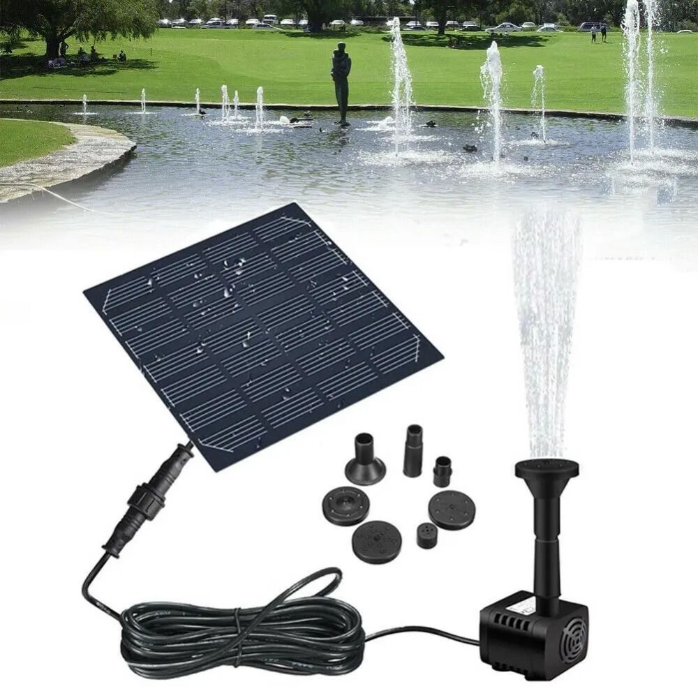 1.4W 미니 태양열 분수 펌프 전원 패널 키트, 태양 - Solar Pool Pump Kit 리뷰 및 가격