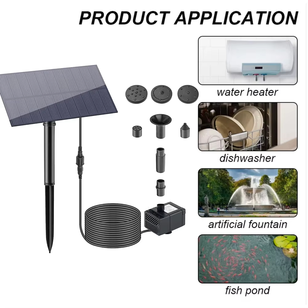 5W 5V 미니 태양광 분수 펌프 키트, 정원 풀 분수 - Solar Pool Pump Kit 리뷰 및 가격