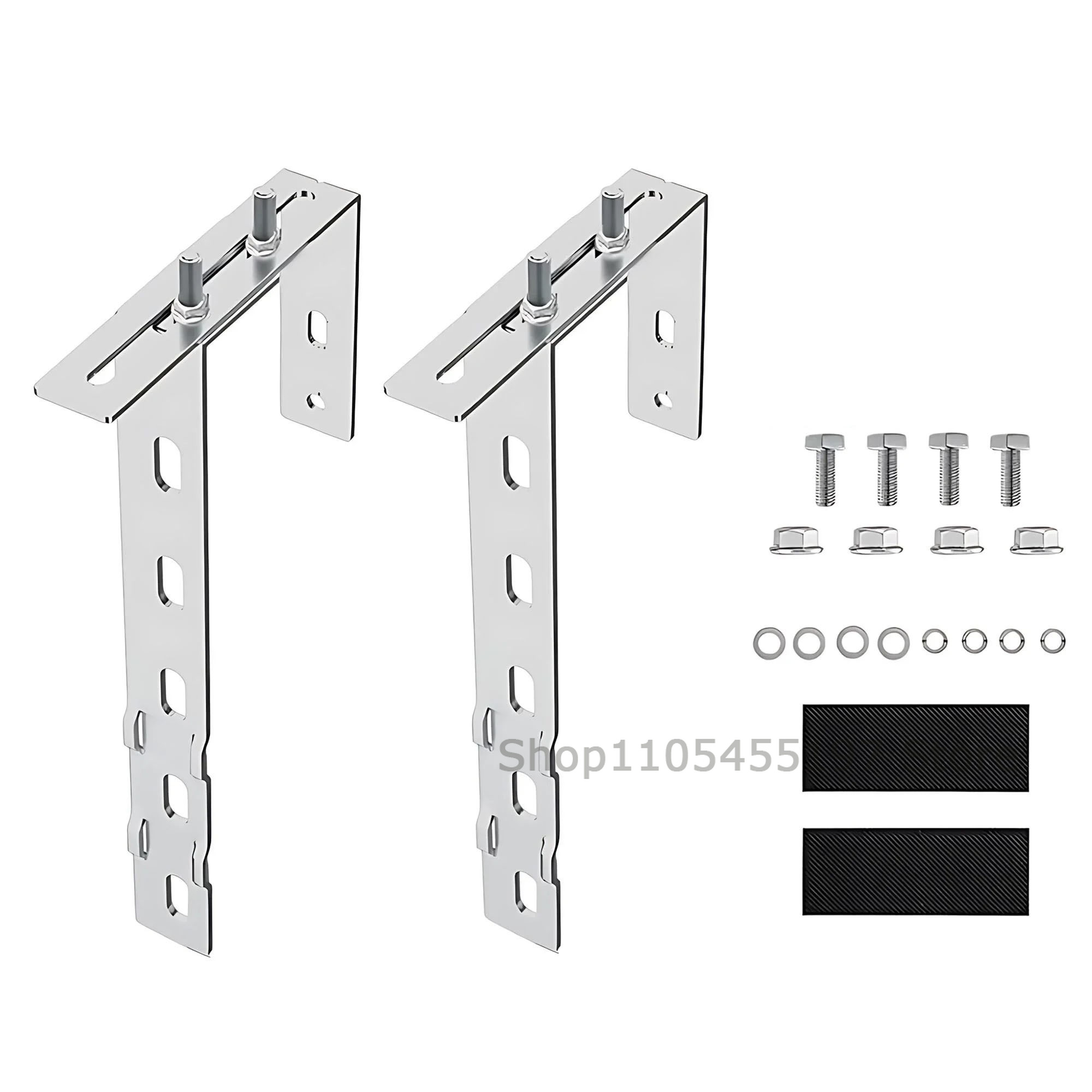 2pcs 조정 가능한 발코니 태양 전지 패널 장착 직각 - Solar Panel Tilt Mount 리뷰 및 가격