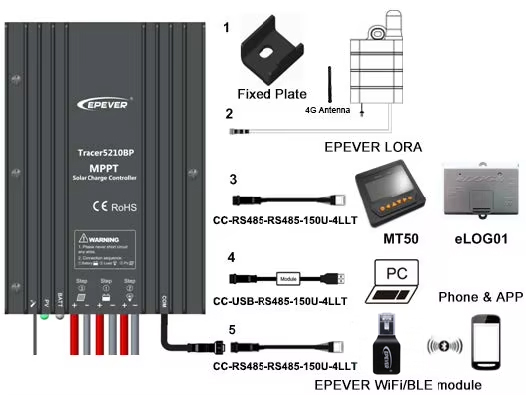 EPEVER 방수 MPPT 태양열 충전기 컨트롤러 10 - Pwm Charge Controller 리뷰 및 가격